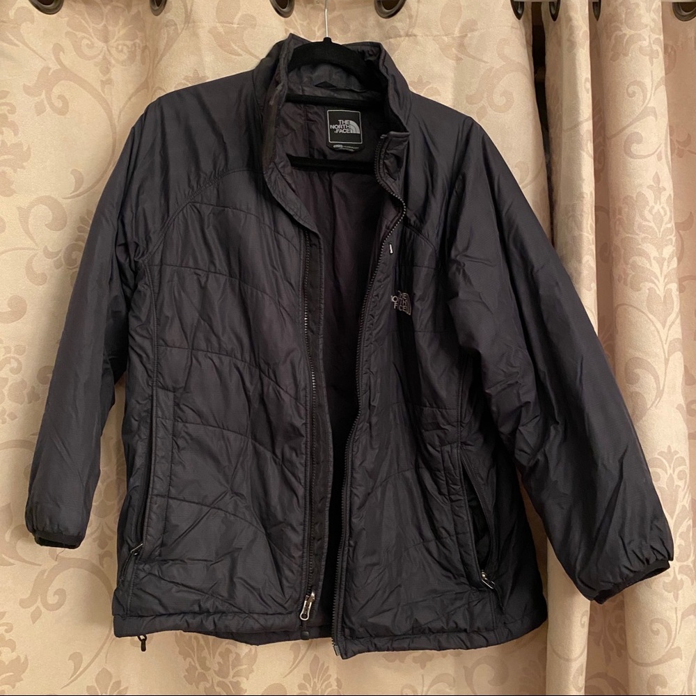 North face puffer jacket 3/4 sleeve